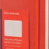 Moleskine 2017 12 mesi - Agenda giornaliera arancio - Large Copertina rigida