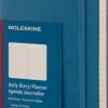 Moleskine 2017 12 mesi - Agenda giornaliera blu - Large Copertina rigida