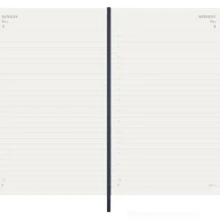 Moleskine 12 mesi - Agenda giornaliera blu zaffiro - Large copertina morbida 2026