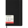 Moleskine 18 mesi - Agenda giornaliera nera - Large copertina rigida 2024-2025
