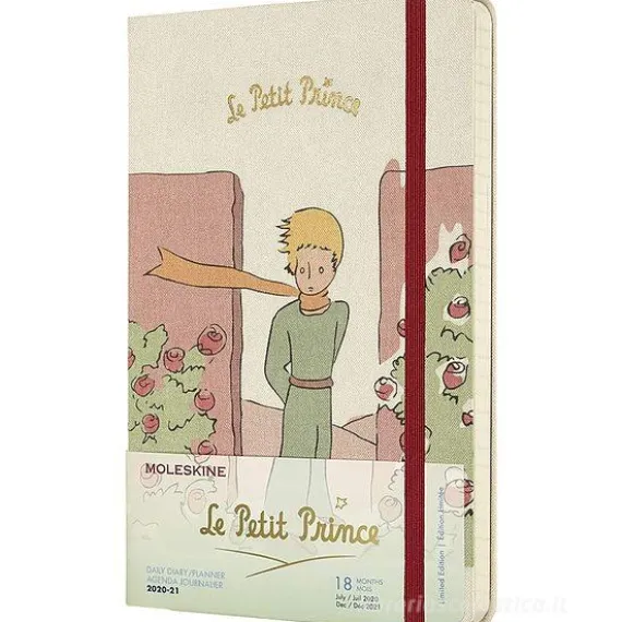 Moleskine 18 mesi - Agenda giornaliera Limited Edition Il Piccolo Principe - Large copertina rigida 2020-2021