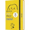 Moleskine 12 mesi - Agenda giornaliera Limited Edition Peanuts giallo - Pocket copertina rigida 2022