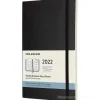 Moleskine 12 mesi - Agenda mensile nero - Large copertina morbida 2022