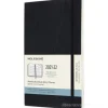 Moleskine 18 mesi - Agenda mensile nero - Large copertina morbida 2021-2022