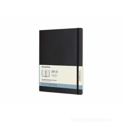 Moleskine 18 mesi - Agenda mensile nera - Extra Large copertina morbida 2019-2020