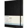 Moleskine 18 mesi - Agenda mensile nera - X-Large copertina rigida 2020-2021