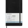 Moleskine 12 mesi - Agenda mensile nero - Large copertina morbida 2023