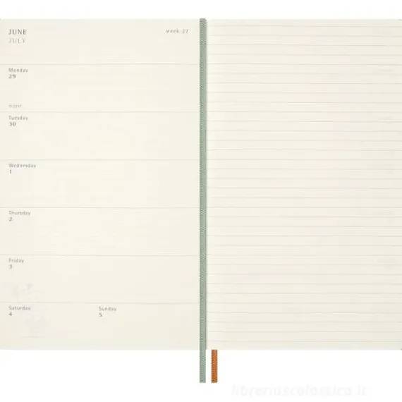 Moleskine 12 mesi - Agenda settimanale Limited Edition Peanuts Snoopy - Large copertina rigida 2026