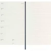 Moleskine 18 mesi - Agenda settimanale blu zaffiro - Large copertina morbida 2023-2024