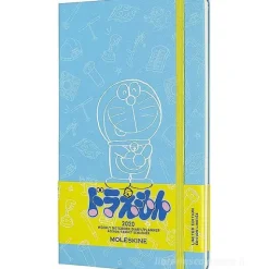 Moleskine 12 mesi - Agenda settimanale Limited Edition Doraemon azzurro - Large copertina rigida 2020