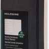 Moleskine 18 mesi - Agenda settimanale nera - Large Copertina morbida 2016-2017