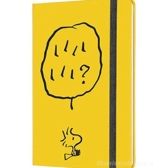 Moleskine 12 mesi - Agenda settimanale Limited Edition Peanuts giallo - Pocket copertina rigida 2022