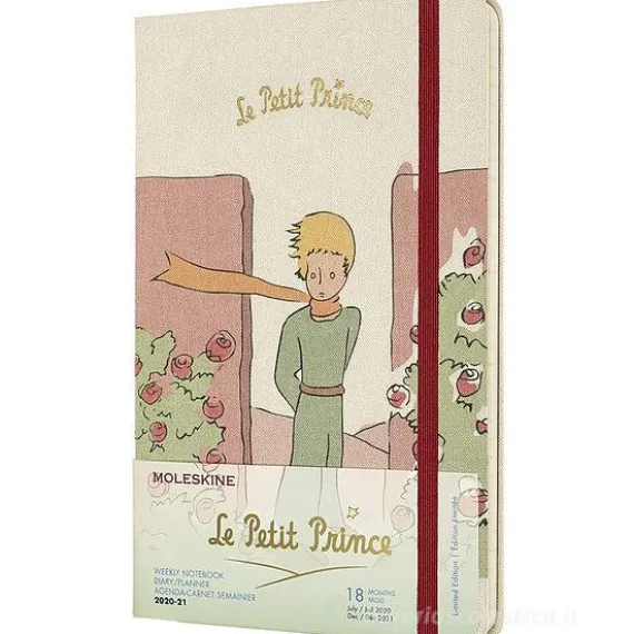 Moleskine 18 mesi - Agenda settimanale Limited Edition Il Piccolo Principe - Large copertina rigida 2020-2021