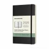 Moleskine 12 mesi - Agenda settimanale nero - Pocket copertina morbida 2020