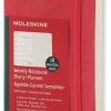 Moleskine 18 mesi - Agenda settimanale rossa - Pocket Copertina morbida 2016-2017