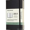 Moleskine 18 mesi - Agenda settimanale nera - Pocket copertina rigida 2020-2021
