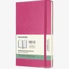 Moleskine 18 mesi - Agenda settimanale rosa bouganvillea - Large copertina rigida 2021-2022
