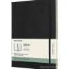 Moleskine 18 mesi - Agenda settimanale nera - X-Large copertina rigida 2020-2021