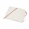 Moleskine 12 mesi - Agenda settimanale orizzontale rosso - Large copertina morbida 2020