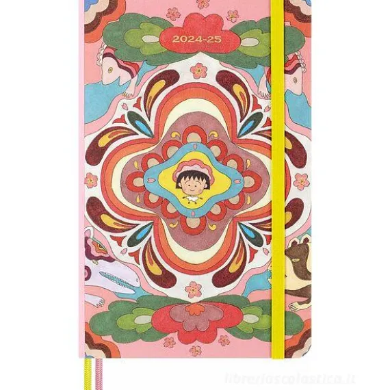 Moleskine 18 mesi - Agenda settimanale Limited Edition Sakura - Large copertina rigida 2024-2025