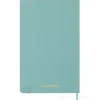 Moleskine 12 mesi - Agenda settimanale Precious & Ethical verde salvia - Large copertina vegana 2026