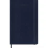 Moleskine 18 mesi - Agenda settimanale blu zaffiro - Large copertina morbida 2022-2023