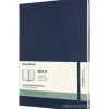 Moleskine 18 mesi - Agenda settimanale blu zaffiro - X-Large copertina rigida 2020-2021