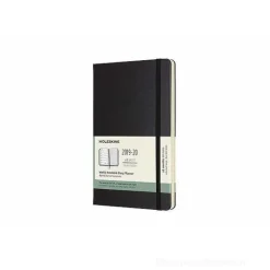 Moleskine 18 mesi - Agenda settimanale nera - Large copertina rigida 2019-2020