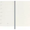 Moleskine 18 mesi - Agenda settimanale blu zaffiro - Large copertina morbida 2024-2025