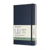 Moleskine 18 mesi - Agenda settimanale blu - Large copertina rigida 2018-2019