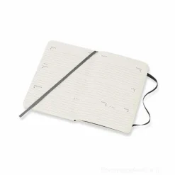 Moleskine 12 mesi - Agenda settimanale orizzontale nero - Pocket copertina morbida 2020