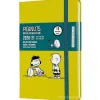 Moleskine 18 mesi - Agenda settimanale Limited Edition Peanuts giallo - Pocket copertina rigida 2020-2021