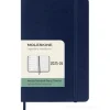 Moleskine 18 mesi - Agenda settimanale blu zaffiro - Pocket copertina morbida 2025-2026