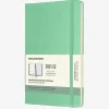 Moleskine 18 mesi - Agenda settimanale verde ghiaccio - Large copertina rigida 2021-2022