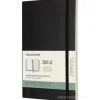Moleskine 18 mesi - Agenda settimanale nero - Large copertina morbida 2021-2022