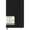 Moleskine 12 mesi - Agenda settimanale nero - Large copertina rigida 2024