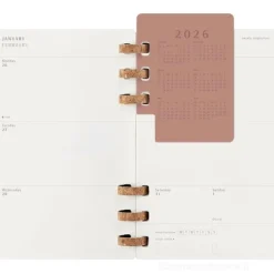 Moleskine 12 mesi - Agenda spiralata settimanale e mensile Weekly & Monthly Planner nero - Large copertina morbida 2026
