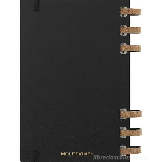 Moleskine 12 mesi - Agenda spiralata Life Planner nero - Large compertina rigida 2024