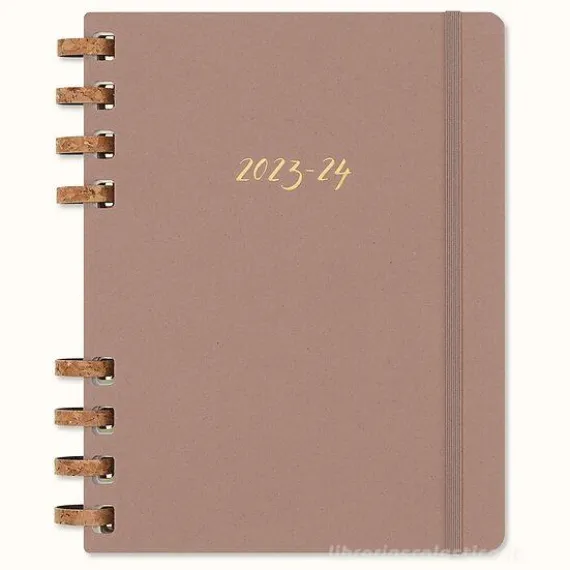 Moleskine 12 mesi - Agenda universitaria spiralata Student Life Almond - XL copertina rigida 2023-2024