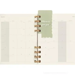 Moleskine 12 mesi - Agenda universitaria spiralata Student Life Almond - XL copertina rigida 2023-2024
