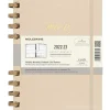 Moleskine 12 mesi - Agenda universitaria spiralata Student Life Sand - XL copertina rigida 2022-2023