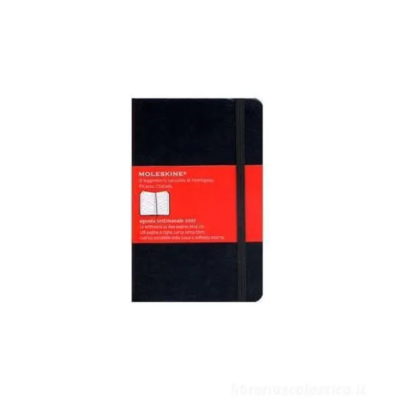 Moleskine pocket. Agenda settimanale 2007 copertina rigida