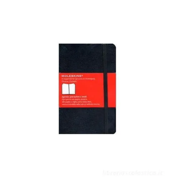 Moleskine pocket diary. Agenda giornaliera 2008 copertina rigida