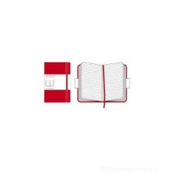 Moleskine pocket. Taccuino a righe copertina rossa