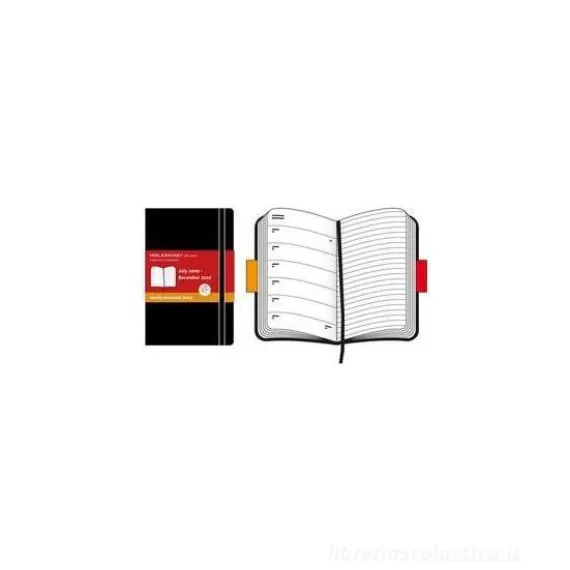 Moleskine pocket weekly. Agenda-taccuino settimanale 2009-2010 copertina morbida. 18 mesi
