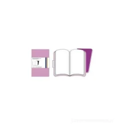 Moleskine. Set 2 taccuini Volant a pagine bianche copertina rosa