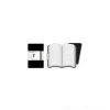 Moleskine. Set 2 taccuini Volant a righe copertina nera