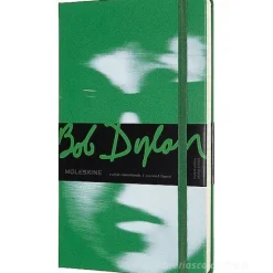 Moleskine - Taccuino a righe Bob Dylan verde - Large copertina rigida