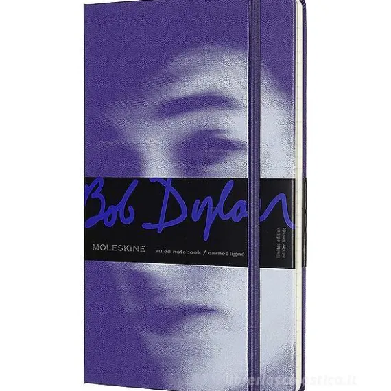 Moleskine - Taccuino a righe Bob Dylan viola - Large copertina rigida