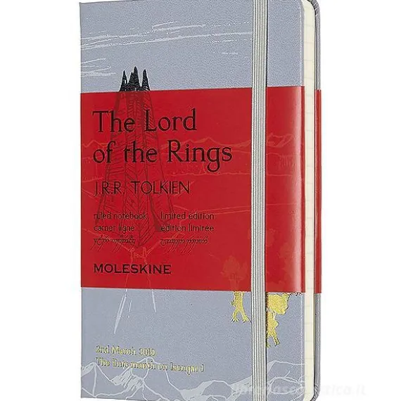 Moleskine - Taccuino a righe Il Signore degli Anelli Isengard - Pocket copertina rigida